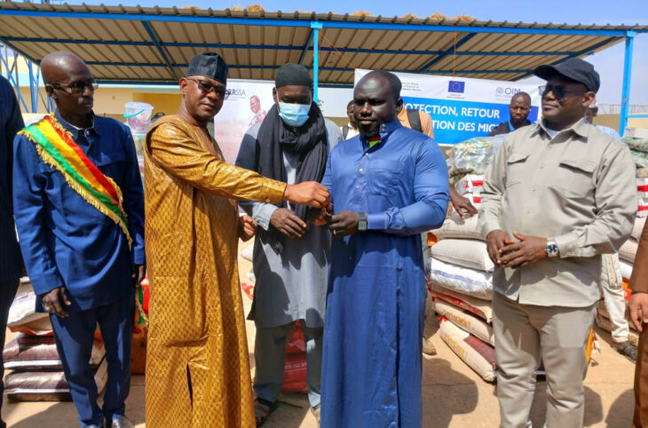 Kayes : remise des clés du forage de Khabou