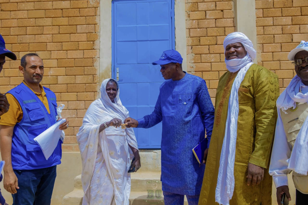 Tombouctou : 100 déplacés bénéficient de logements sociaux