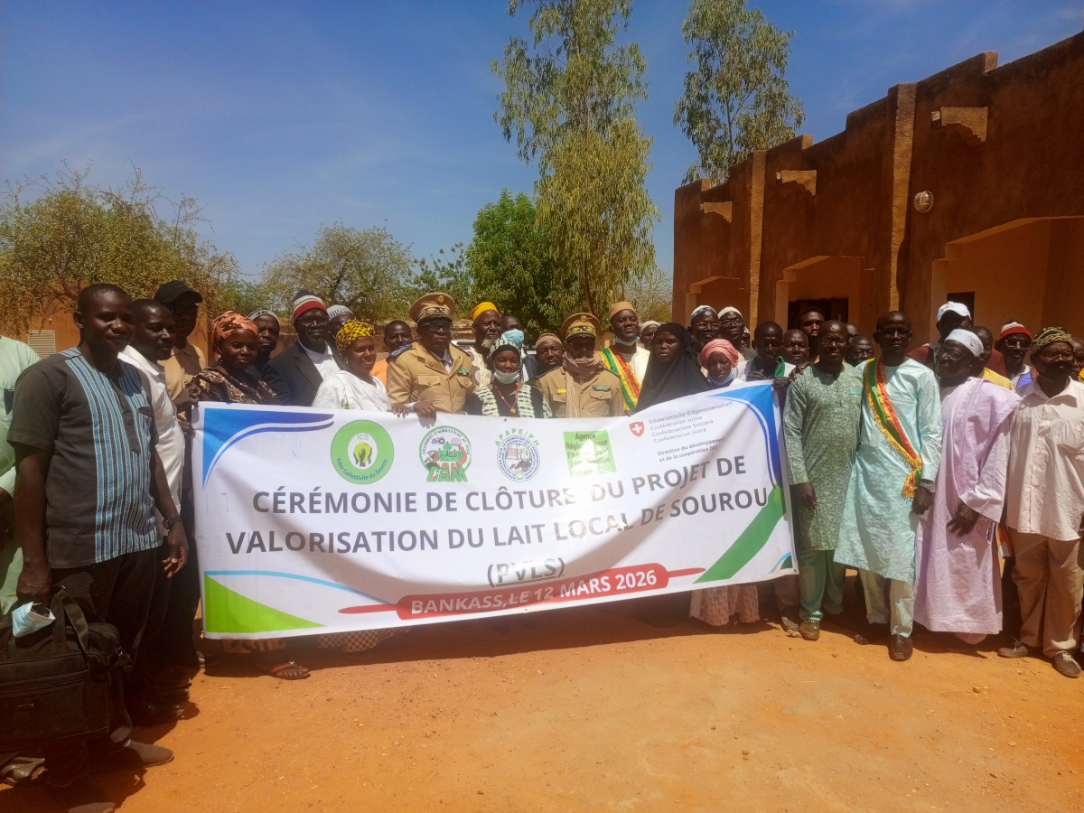 Bankass : fin du projet de valorisation du lait du Sourou