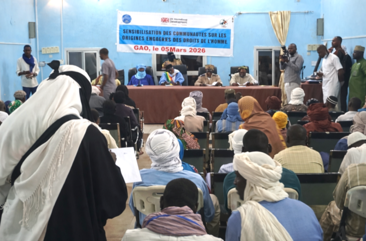 Le respect des droits humains au cœur d’une rencontre à Gao