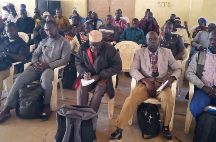 San : des collecteurs météo formés aux techniques de vulgarisation