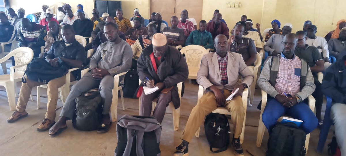 San : des collecteurs météo formés aux techniques de vulgarisation