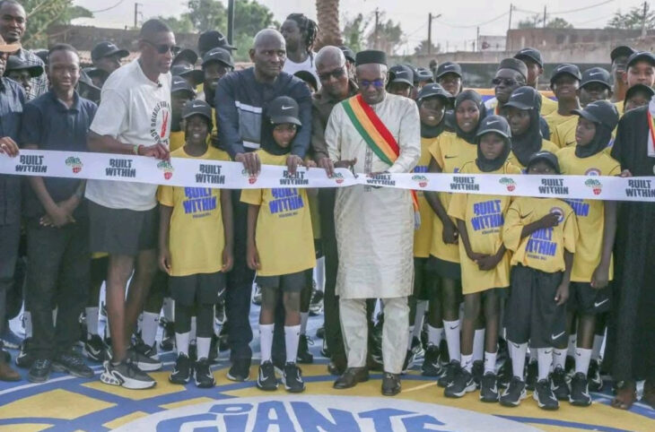 Koulikoro : un terrain moderne de basketball inauguré