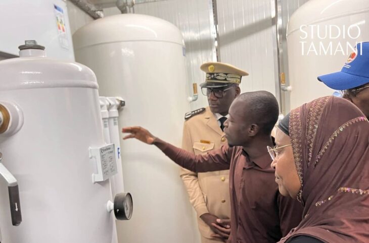 Kayes : inauguration de la nouvelle centrale d’oxygène de l’hôpital Fousseyni Daou