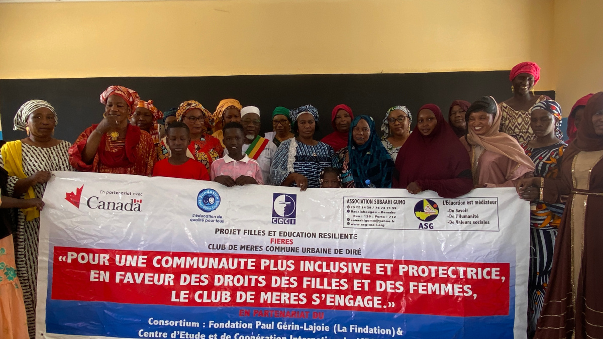 Diré : les femmes engagées en faveur de la scolarisation des filles