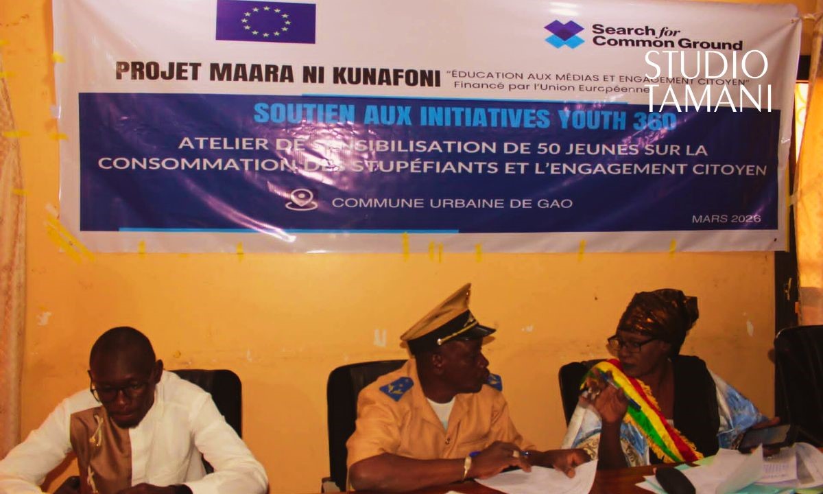 Gao : des jeunes sensibilisés aux dangers des stupéfiants