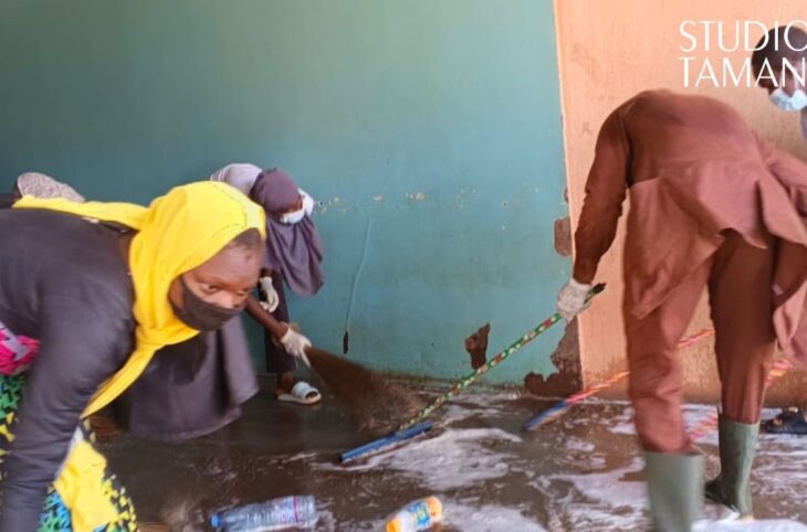 Koutiala : l’hôpital Femme et Enfant nettoyé par des jeunes chrétiens et musulmans