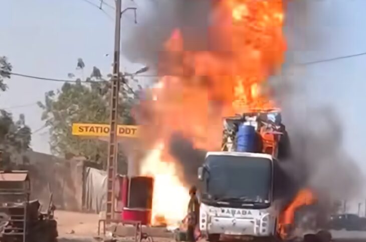Incendie à Kanadjiguila : une vidéo ancienne recyclée pour tromper