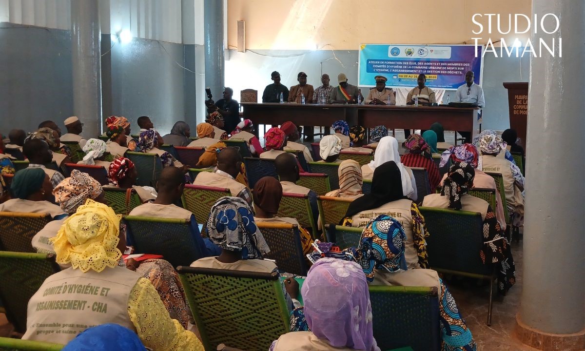 Mopti : des acteurs locaux formés pour améliorer l’assainissement urbain