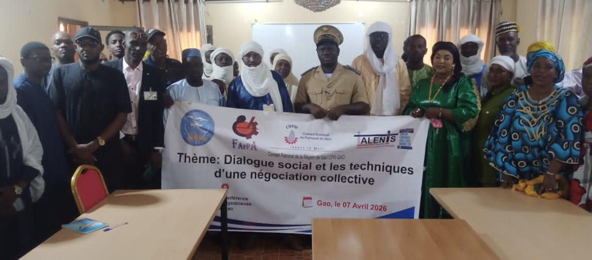 Promotion du dialogue social à Gao