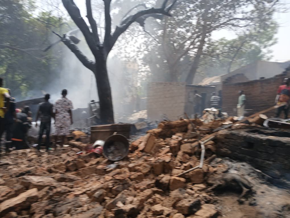 Drame à Kayes : un incendie fait 3 morts au grand marché
