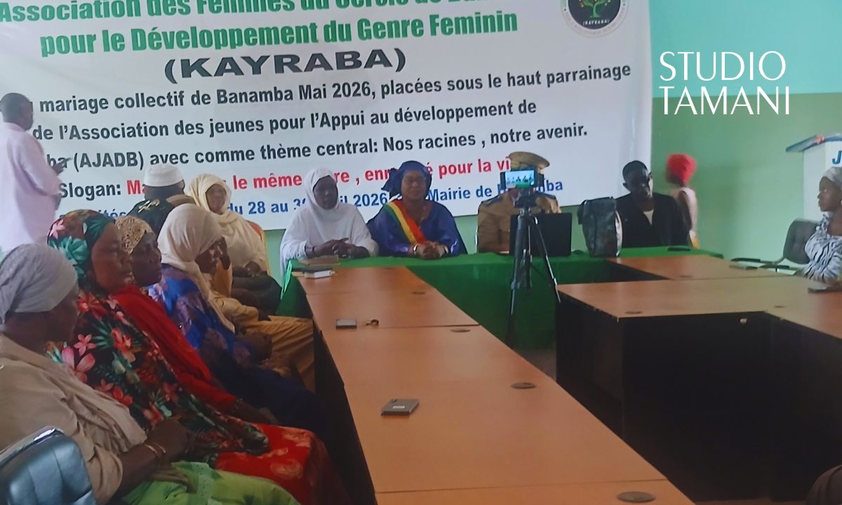 Banamba : des futures mariées formées en amont du mariage collectif
