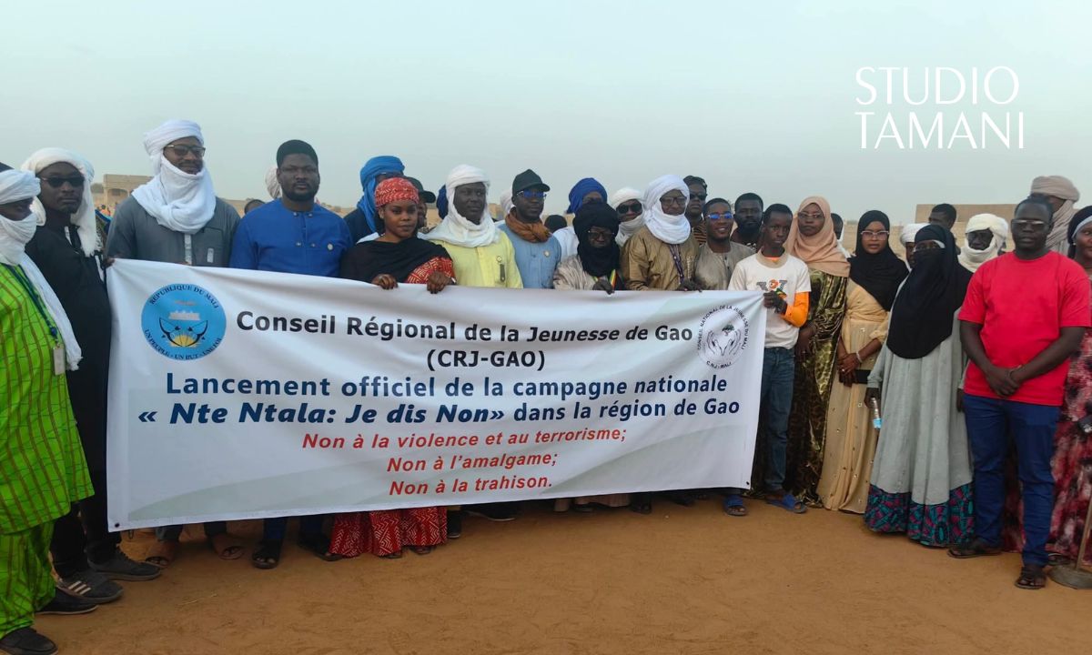 Gao : la jeunesse dit non à la violence et au radicalisme