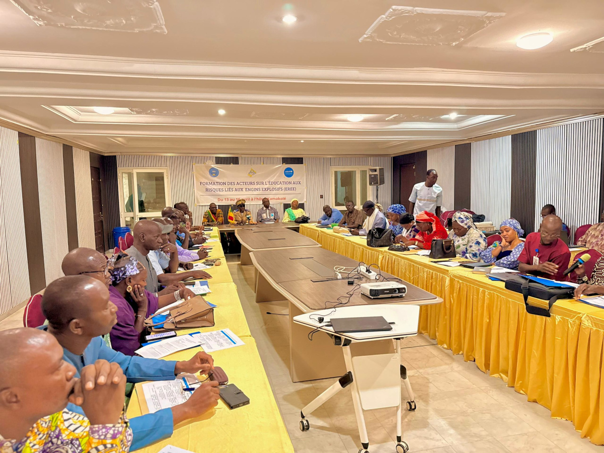 KAYES : des acteurs de l’éducation formés aux risques liés aux explosifs