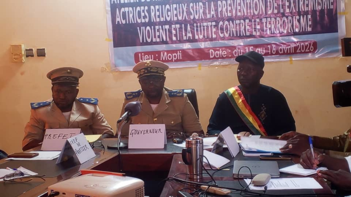 Mopti : des leaders religieux outillés dans la lutte contre l’extrémisme violent