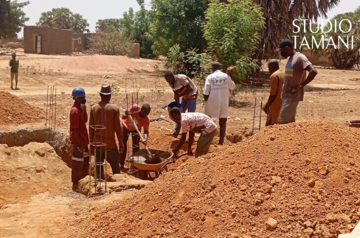 Yorosso : les habitants de Lebosso construisent un pont communautaire