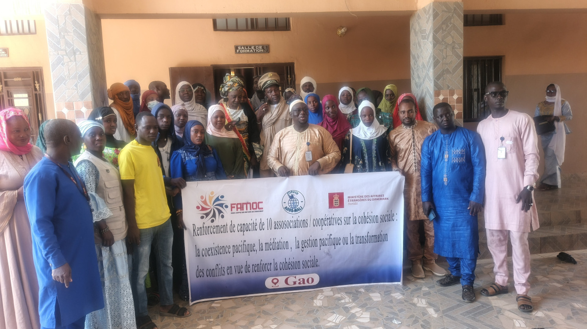 Des jeunes de Gao formés à la gestion des conflits