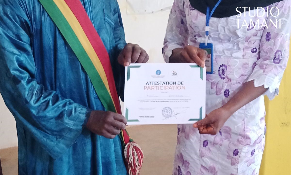 San : fin de formation citoyenne pour plus de 100 jeunes