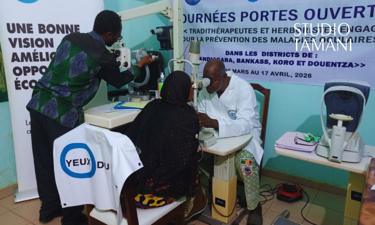Bankass : campagne de consultations ophtalmologiques pour les déplacés internes