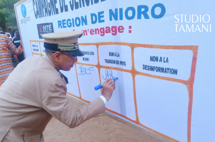 Nioro : lancement de la campagne “Je m’engage”