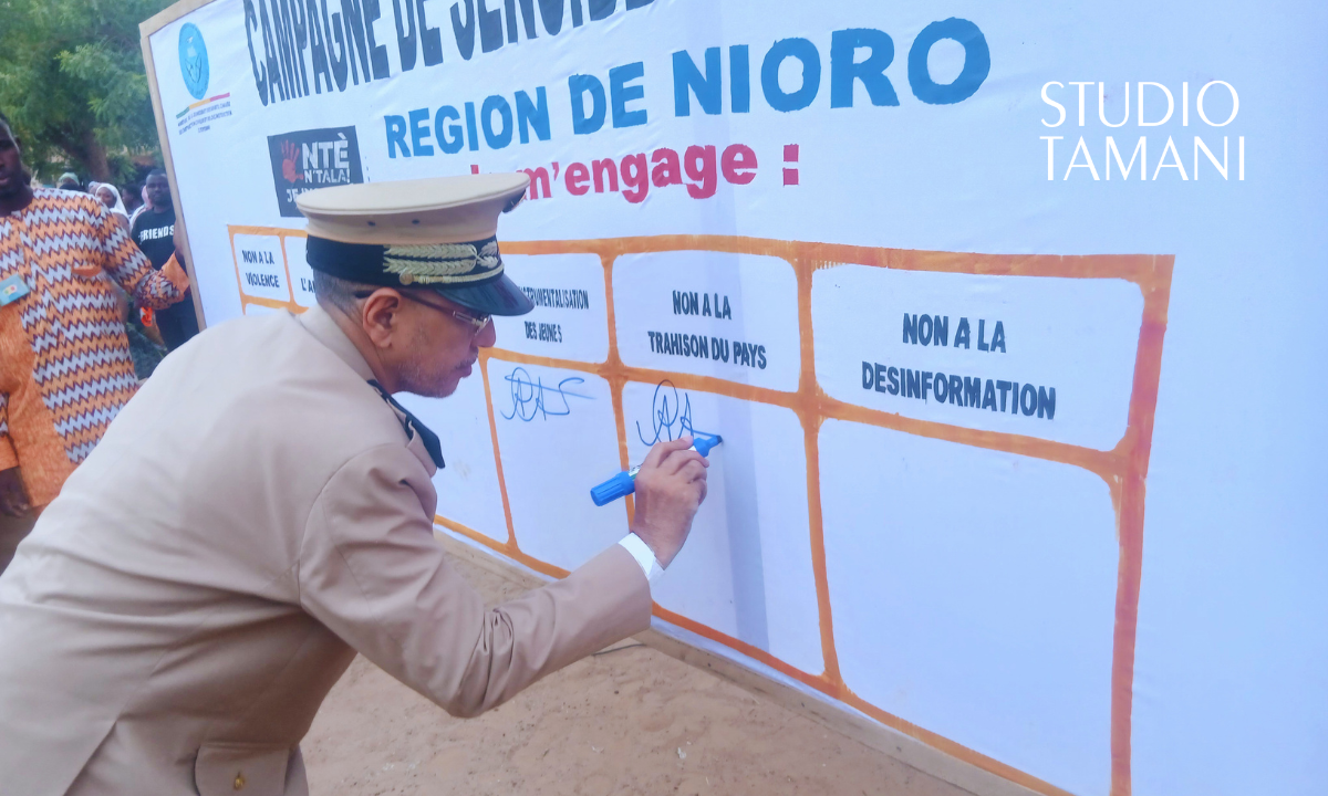 Nioro : lancement de la campagne “Je m’engage”