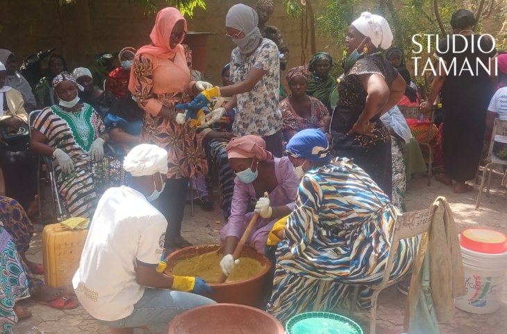 Autonomisation des femmes : des survivantes de VBG formées en saponification à Ségou