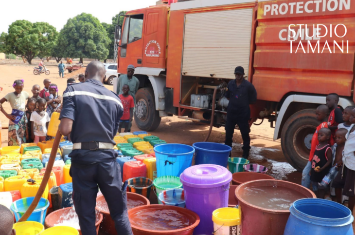 Koulikoro : près de 700 000 litres d’eau distribués en une semaine