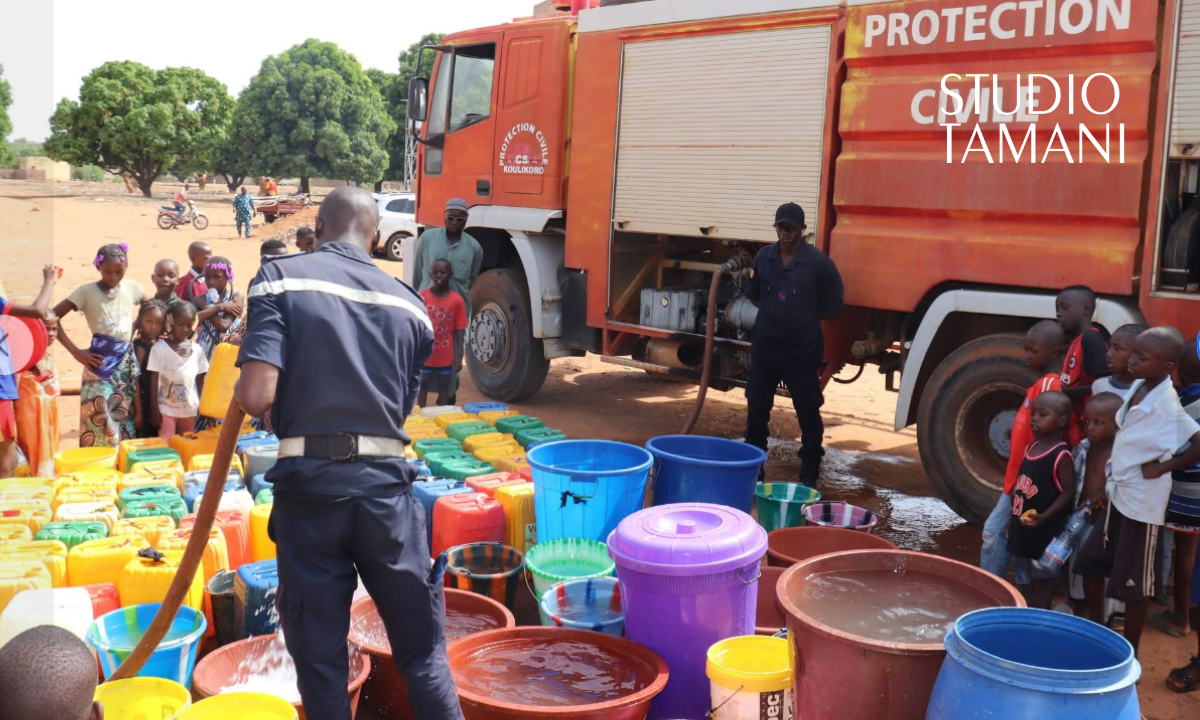 Koulikoro : près de 700 000 litres d’eau distribués en une semaine