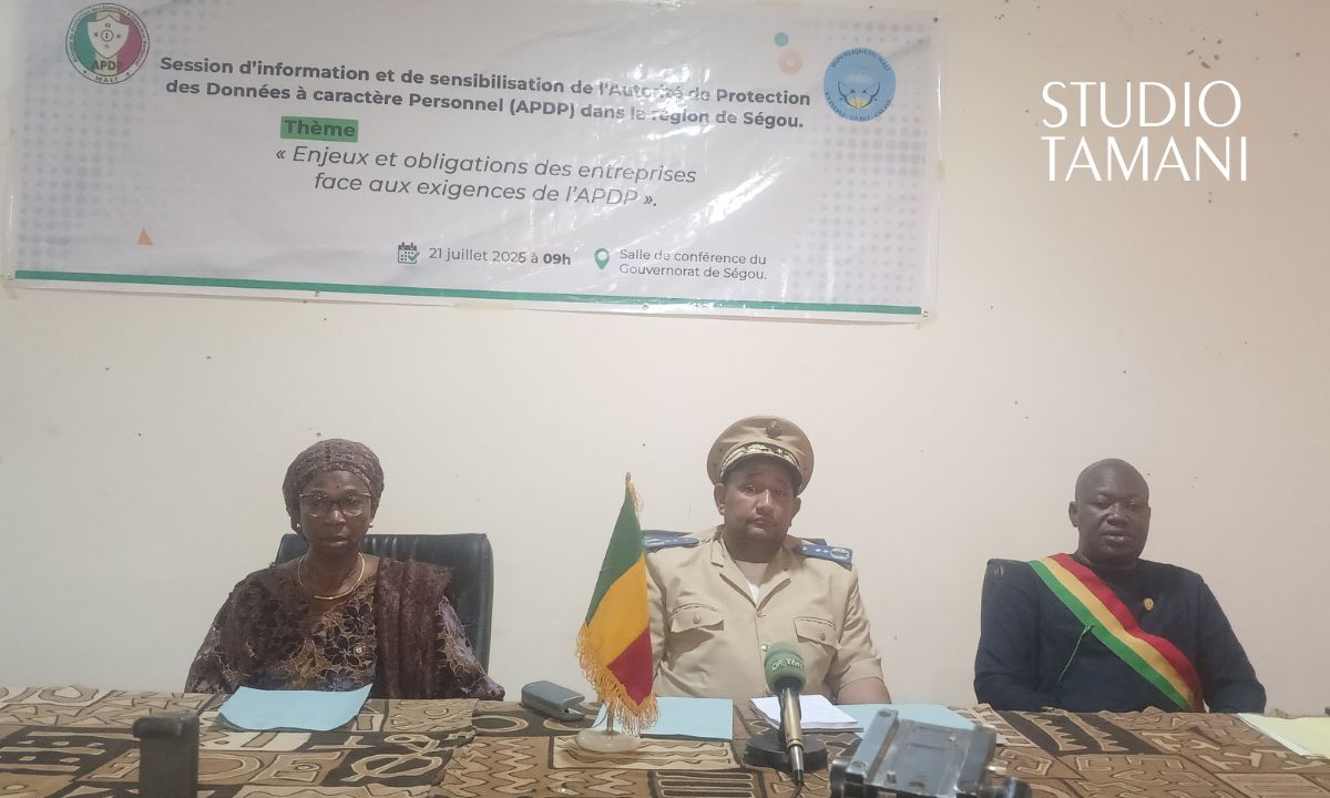 Ségou : l’APDP sensibilise les entreprises à la protection des données