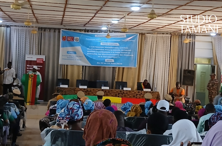 Les femmes travailleuses réfléchissent à leur avenir professionnel à Koulikoro