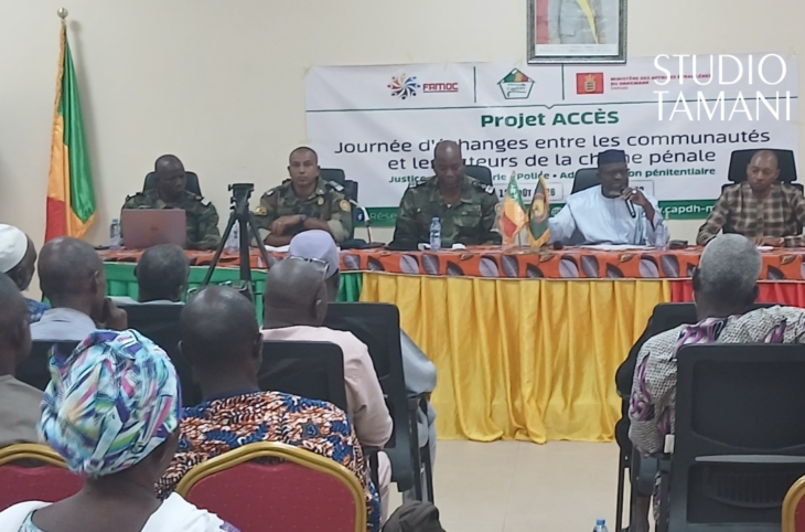 Koulikoro, une rencontre pour rapprocher les populations des acteurs judiciaires