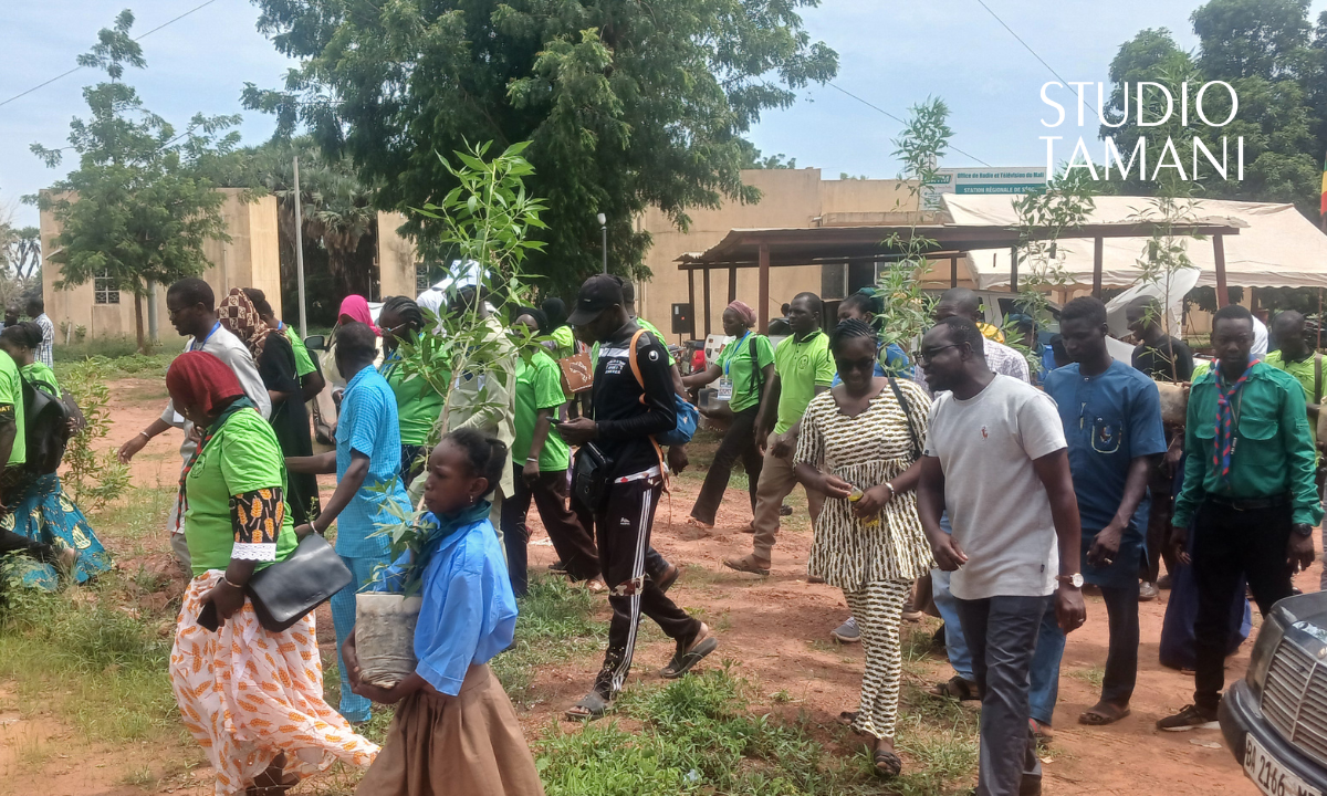 Développement durable, la jeunesse de Ségou plante des arbres