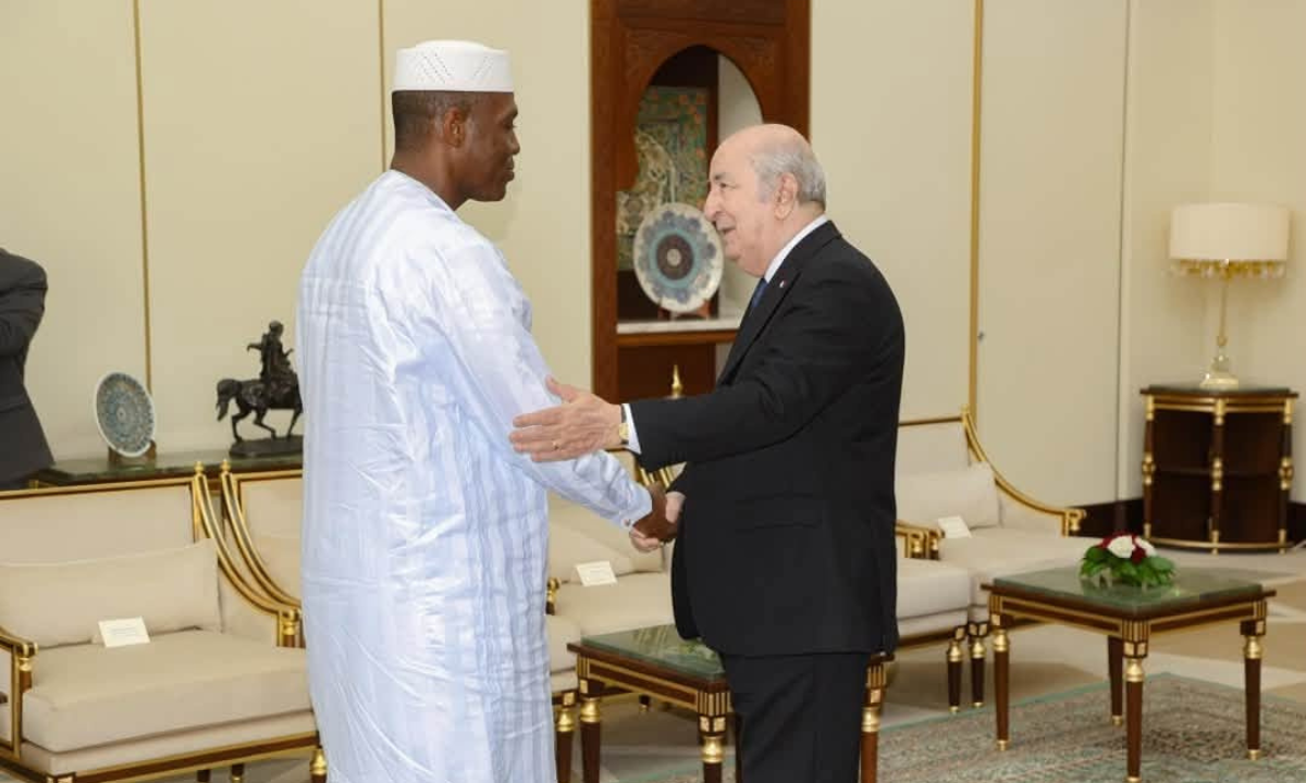 Mali-Algérie : Abdoulaye Maïga reçu par Abdelmadjid Tebboune à Alger