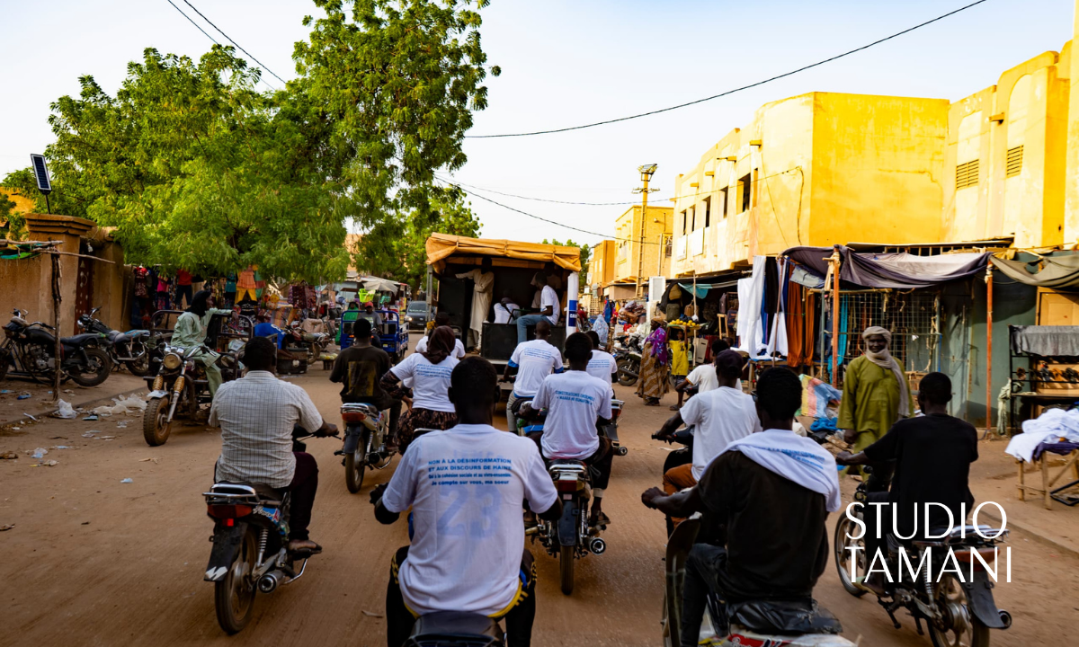 Gao une caravane de jeunes contre la désinformation et les discours de haine