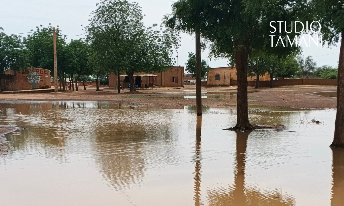 Koro : une forte pluie soulage les paysans
