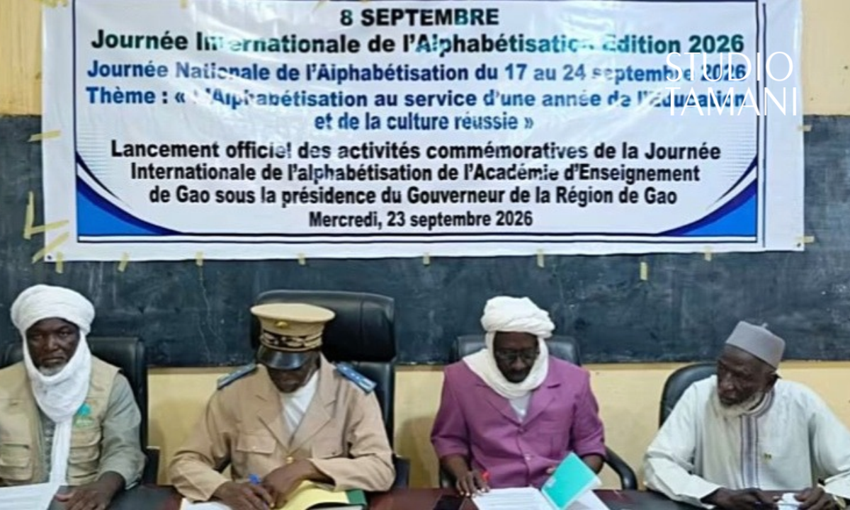 L’alphabétisation à l’honneur à Gao