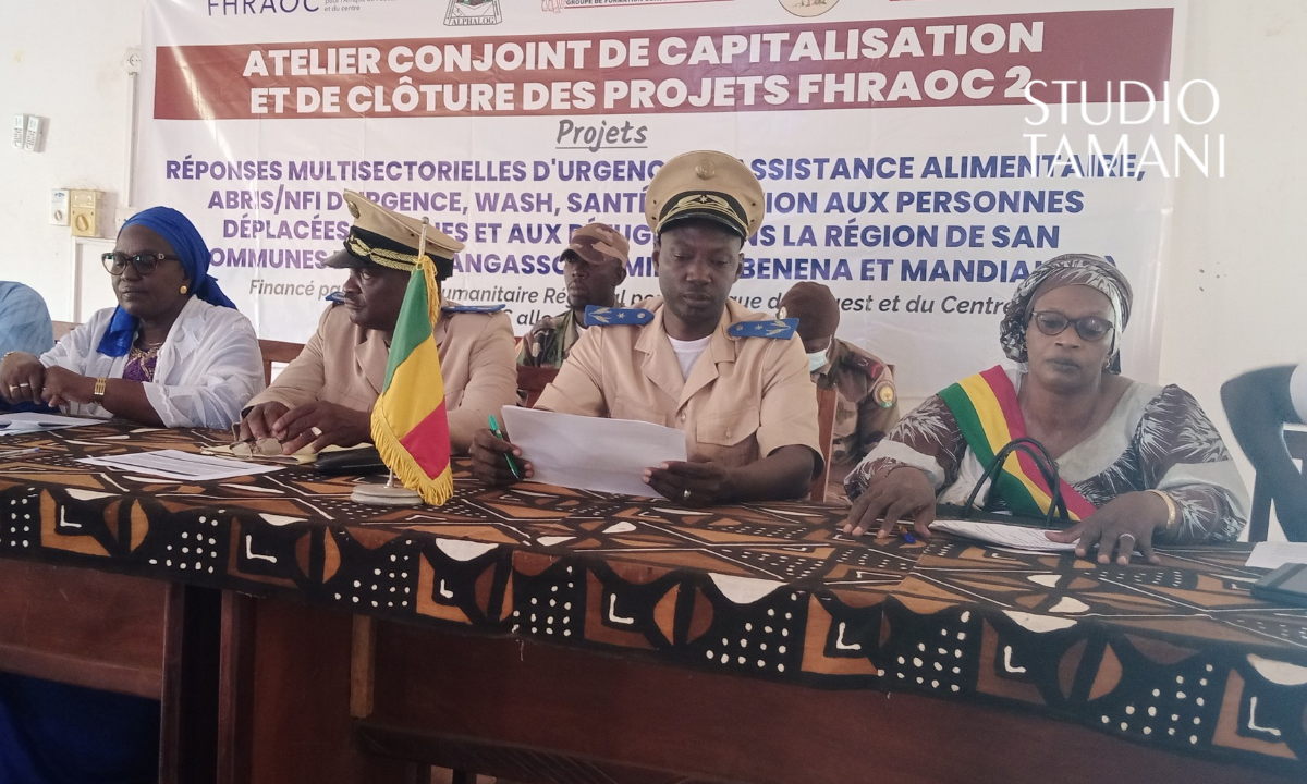 Fin du projet FHRAOC-2 à San