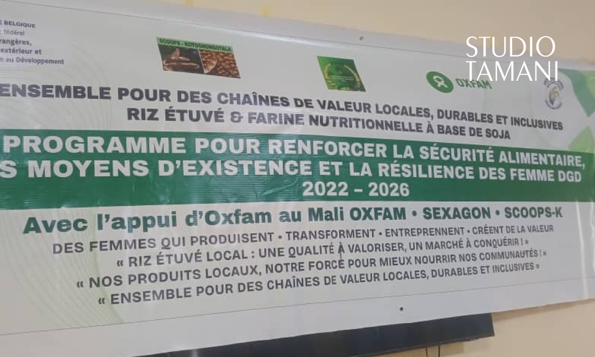 Ségou mise sur les produits locaux pour une alimentation plus saine