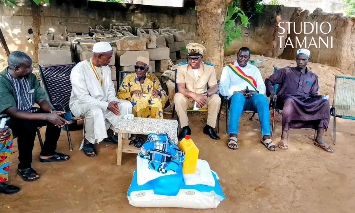 Bafoulabé : quatre personnes âgées bénéficient de kits de solidarité