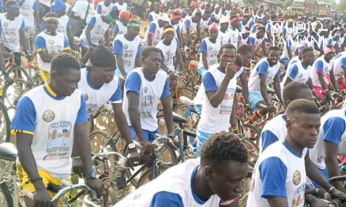 Koro : 154 cyclistes en selle pour la paix