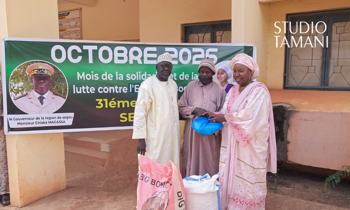La solidarité au secours des plus vulnérables à Gao et Ségou