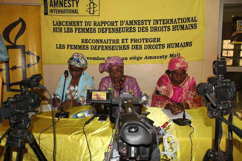 Les femmes défenseures des droits humains demandent l’adoption d’une loi pour leur protection