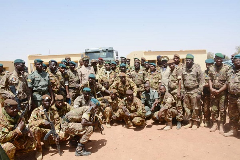 Bourem : le commandant de l’opération Maliko explique le travail des FAMAs aux populations