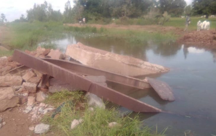 Macina : un pont endommagé par des hommes armés