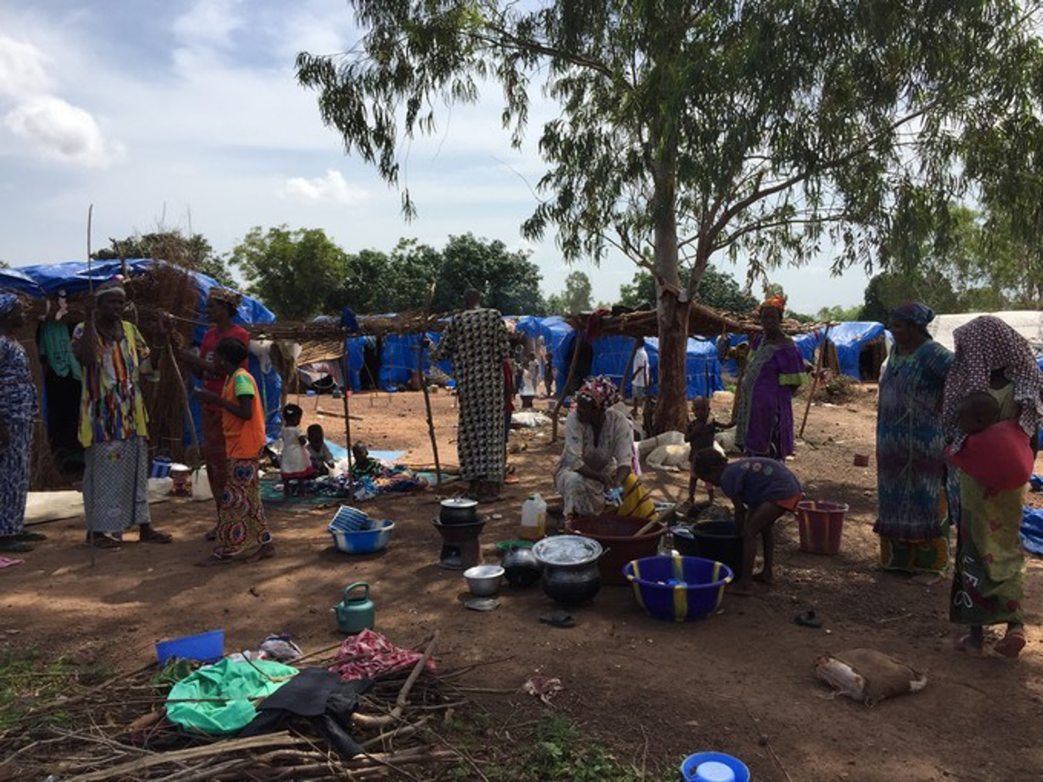 Ramadan : des associations de jeunes au chevet des déplacés à Bamako