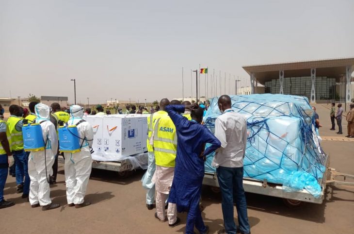 Coronavirus : le Mali reçoit son premier lot de vaccin astrazeneca