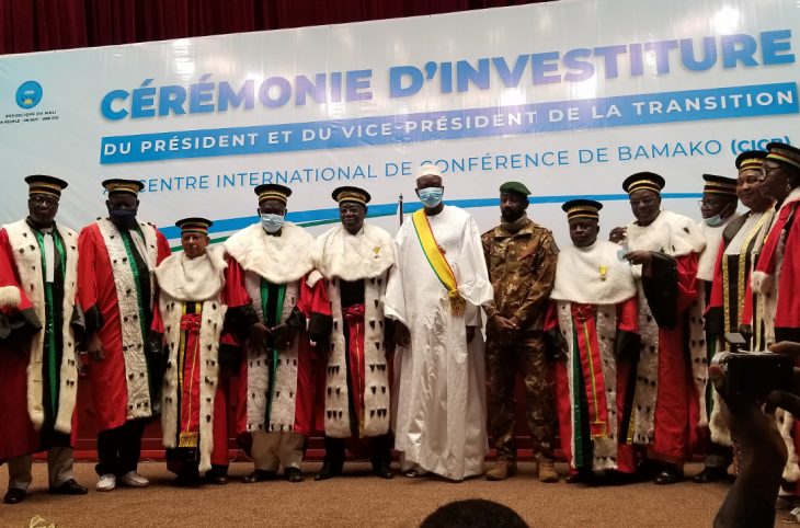 Transition au Mali : Le président et le vice-président investis ce matin à Bamako