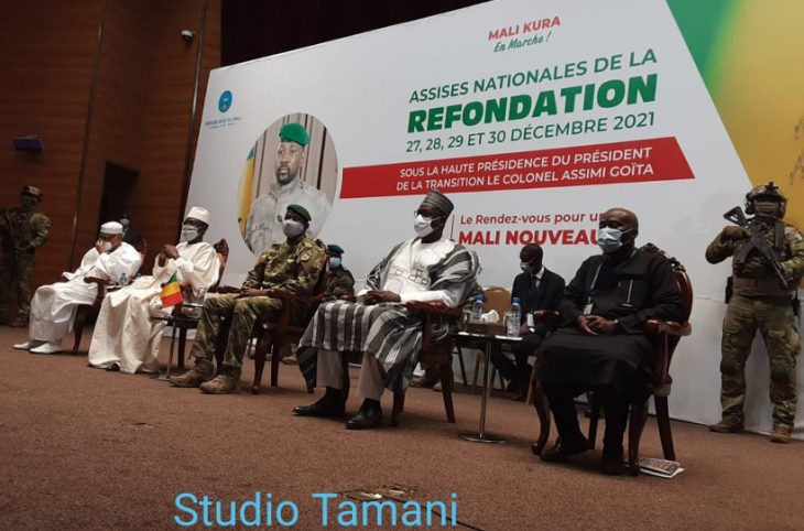 Assises de la refondation : « la perte des repères a provoqué la faillite de l’État », déclare le président de la transition