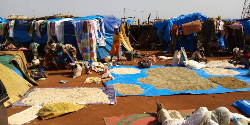 Pluies diluviennes à Bamako : calvaire pour les déplacés du conflit au Centre