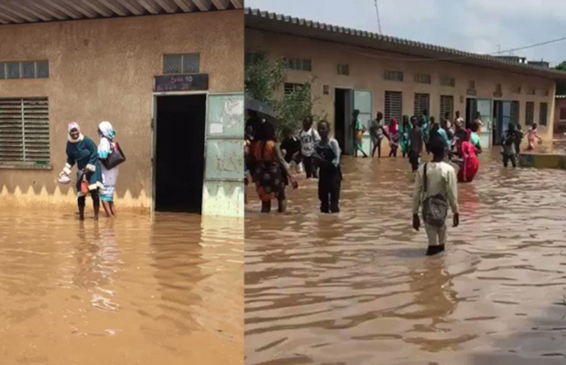 Inondations : « aucune disposition prise » pour les écoles, déplorent leurs responsables